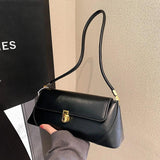 Women's Retro Top Handle Bag Purple Shoulder Handbag