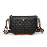 Women Litchi Pattern Shoulder Bags Leather Ladies Crossbody Bag