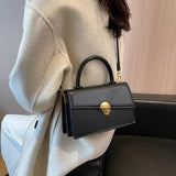Vintage Solid Handbag Women's Shoulder Bag Sac A Main Femme