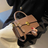 Vintage Solid Handbag Women's Shoulder Bag Sac A Main Femme