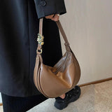 Soft Leather Crossbody Bag Vintage Brown Shoulder Bag