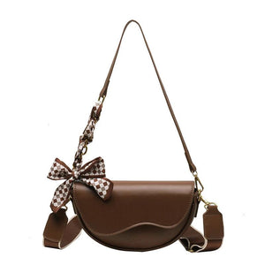 Vintage Brown Handbags Female Crossbody Bags for Women
