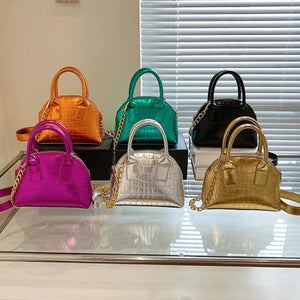 Laser Shell Women Handbags Chain Shoulder Bags Crossbody Bag