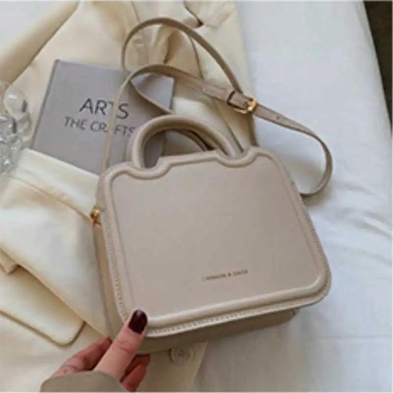 Women's Retro Shoulder Messenger Bag Ladies Casual Small Square Bag