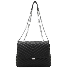 Retro Chain Crossbody Bag Women's Leather Tote