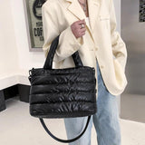Embroidered Space Cotton Messenger Bag Women's Bag