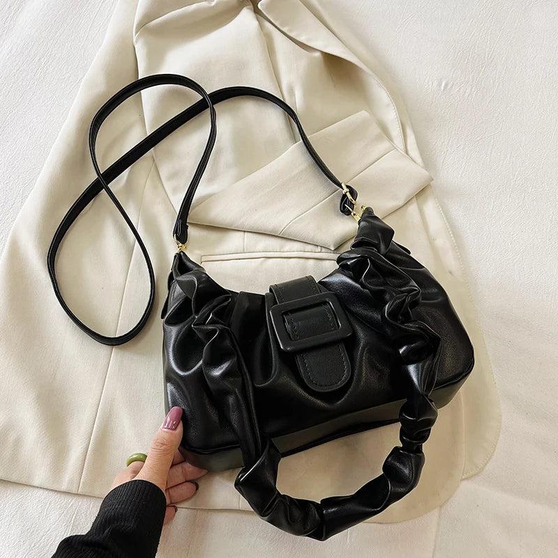 Chic PU Leather Crossbody Bag for Women