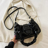 Chic PU Leather Crossbody Bag for Women
