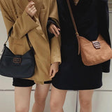 Vintage Suede Underarm Bag Shoulder Handbag Messenger Bag