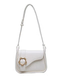 Women's Crossbody Bag Pu Leather Flap