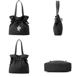 Canvas Shopper Shoulder Bag for Women
