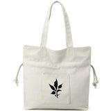 Canvas Shopper Shoulder Bag for Women