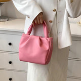 PU Leather Crossbody Bags Large Capacity Shoulder Bag Retro Tote Bag