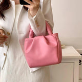 PU Leather Crossbody Bags Large Capacity Shoulder Bag Retro Tote Bag