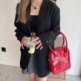 Retro Small Square Shoulder Bag for Ladies