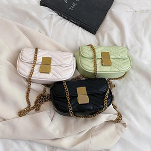 PU Leather Crossbody Bags for Women Chain Shoulder Bag Small Handbags SG8248