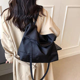 Large Oxford Shoulder Side Bags for Women Casual Style