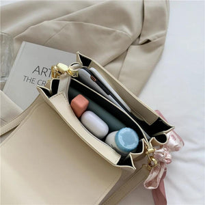 Small Handbags Bow-knot Ladies Messenger Bag Trending Flap Crossbody Bag