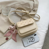 Small Handbags Bow-knot Ladies Messenger Bag Trending Flap Crossbody Bag