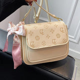 Small Handbags Bow-knot Ladies Messenger Bag Trending Flap Crossbody Bag