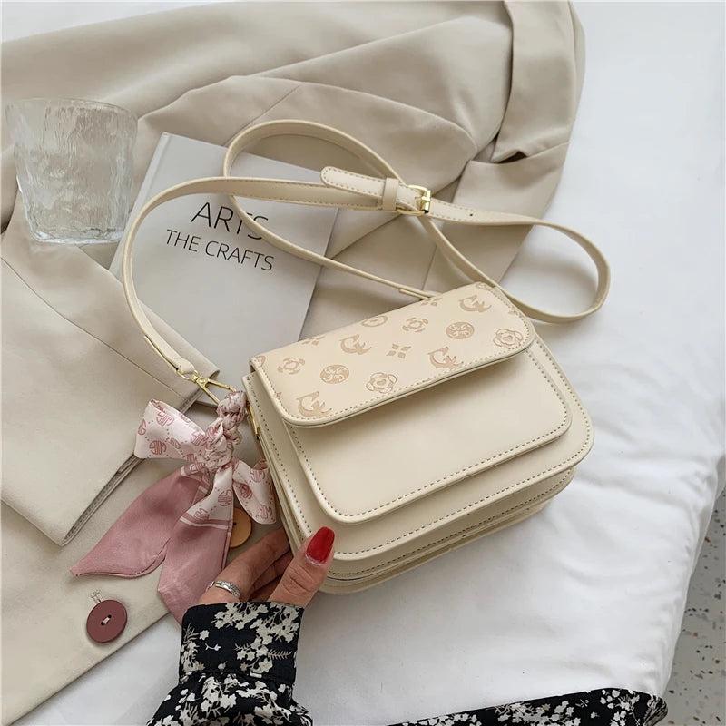 Small Handbags Bow-knot Ladies Messenger Bag Trending Flap Crossbody Bag
