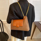 Winter Corduroy Chain Crossbody Bags for Women