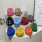 Candy Women's Handbags Drawstring Bucket Bag Shoulder Crossbody Tote