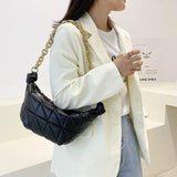 High Women's Thick Chain Small Bag Winter Handbags