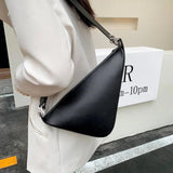 Ins mini Triangle Women Purse and Handbag Small Ladies Shoulder Crossbody Bags
