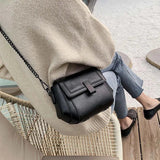 Women's Small Shoulder Bag PU Leather Messenger Bag Flip Design