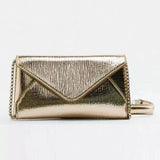Vintage Shoulder Bag Thick Chain Messenger Bags Soft Flap Shoulder Crossbody Bag