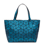Geometric Quilted Beach Tote Bag Shoulder Bags for Women
