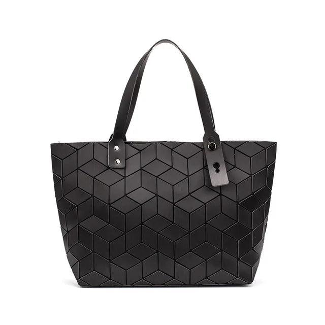 Geometric Quilted Beach Tote Bag Shoulder Bags for Women