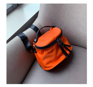 Waterproof Oxford Women Crossbody Bag Saddle Shoulder Bag Green