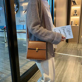 Leather Crossbody Bag for Women - Brown Handbag, Shoulder Bag, Purses
