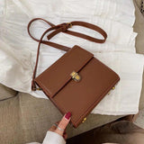 Leather Crossbody Bag for Women - Brown Handbag, Shoulder Bag, Purses