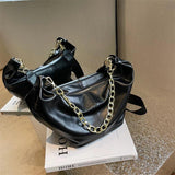 Soft Leather Shoulder Bag Brown Crossbody Bags Ladies Handbags Vintage Hobo Bag
