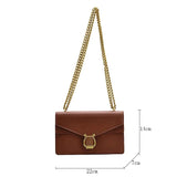 Square Crossbody Bag for Women Messenger Bags Sac A Main Solid Flap Bags Girl