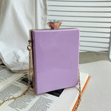 Acrylic Perfume Bottle Shape Clutch Shoulder Bag