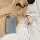 Clear Acrylic Diamonds Crossbody Bag Chain Shoulder Evening Party