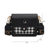 Leather Shoulder Bag Crossbody Flap Bag for Women