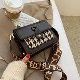 Leather Shoulder Bag Crossbody Flap Bag for Women