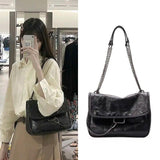 Retro Shoulder Bag Crossbody Chain Purse Autumn Winter Handbag
