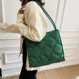 Large Capacity Tote Bag Armpit Style Oxford Cloth Single Shoulder Cross-slung