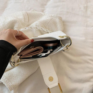 Stone Pattern Messenger Bag Ladies Handbags Crossbody Bags