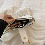Stone Pattern Messenger Bag Ladies Handbags Crossbody Bags