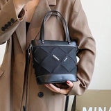 Letters Printed Crossbody Shoulder Bag for Women