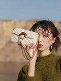 Women Embroidery Threads Handbags Lady Shoulder Messenger Cross Body Tote