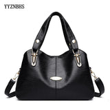 Vintage Leather Crossbody Messenger Bag for Women
