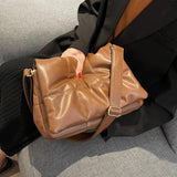 Soft Leather Shoulder Bag for Girl